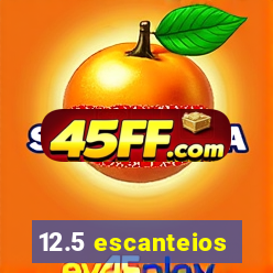 12.5 escanteios